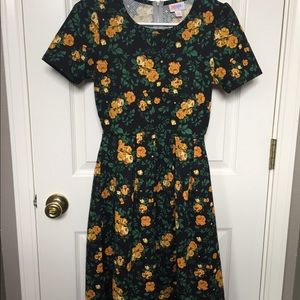 Lularoe Floral Amelia Dress XS